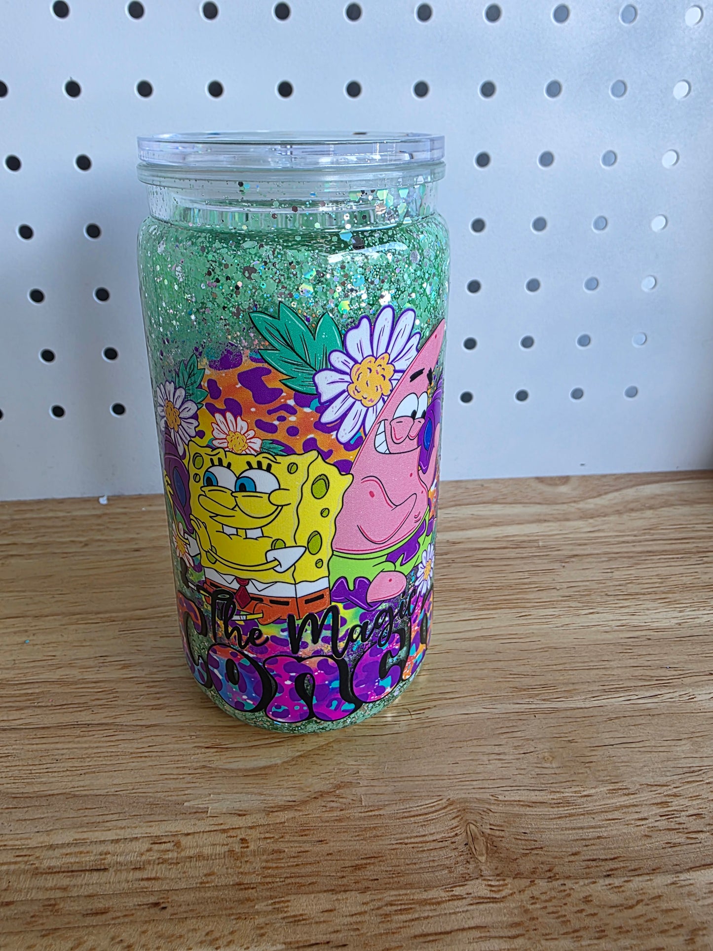 Spongebob 16oz Acrylic Snowglobe