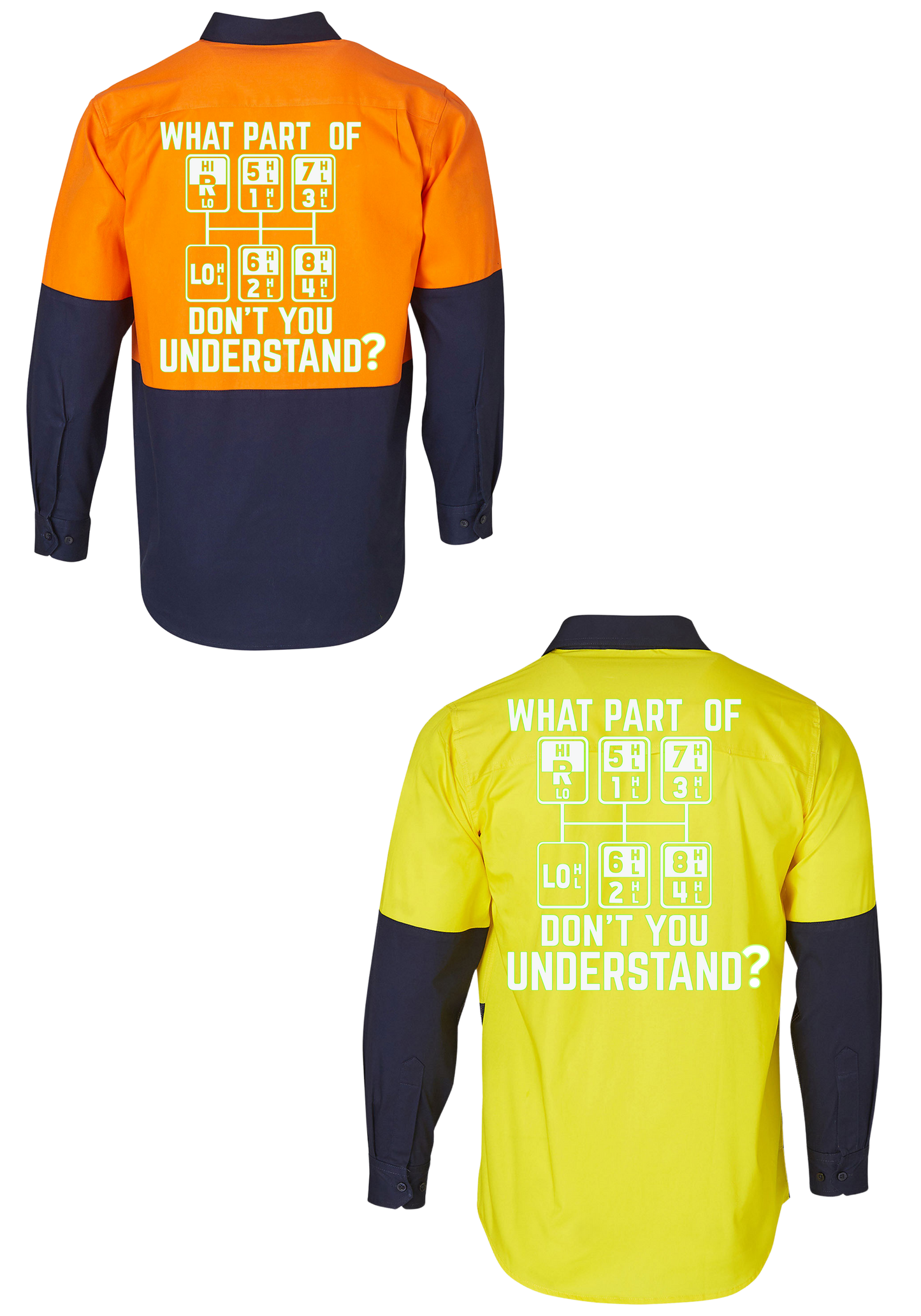 Splitter Society Hi-Vis Work Shirt Long Sleeve