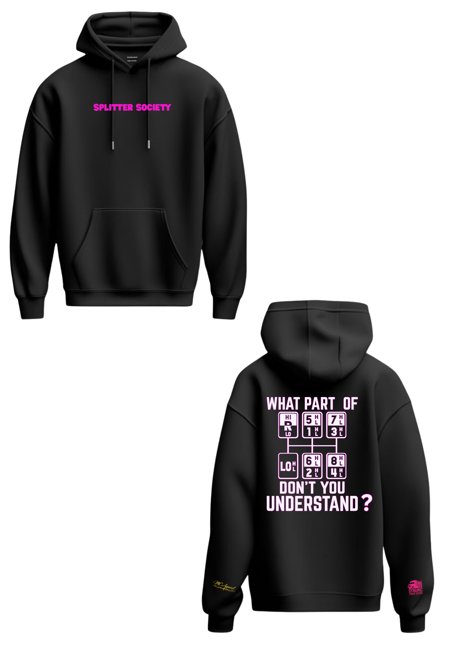 Splitter Society Hoodie PINK
