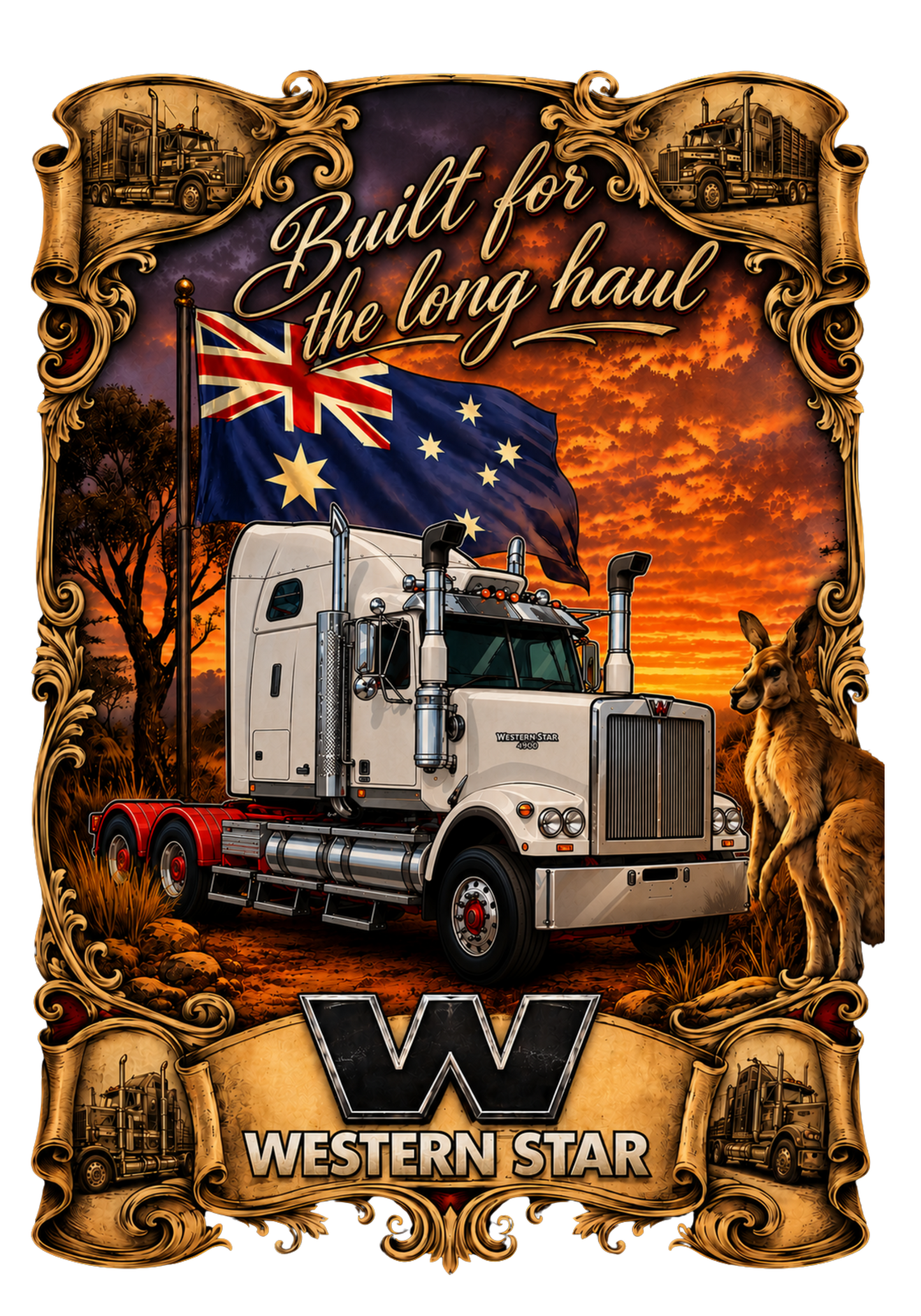 Western Star - Built for the long haul Hoodie