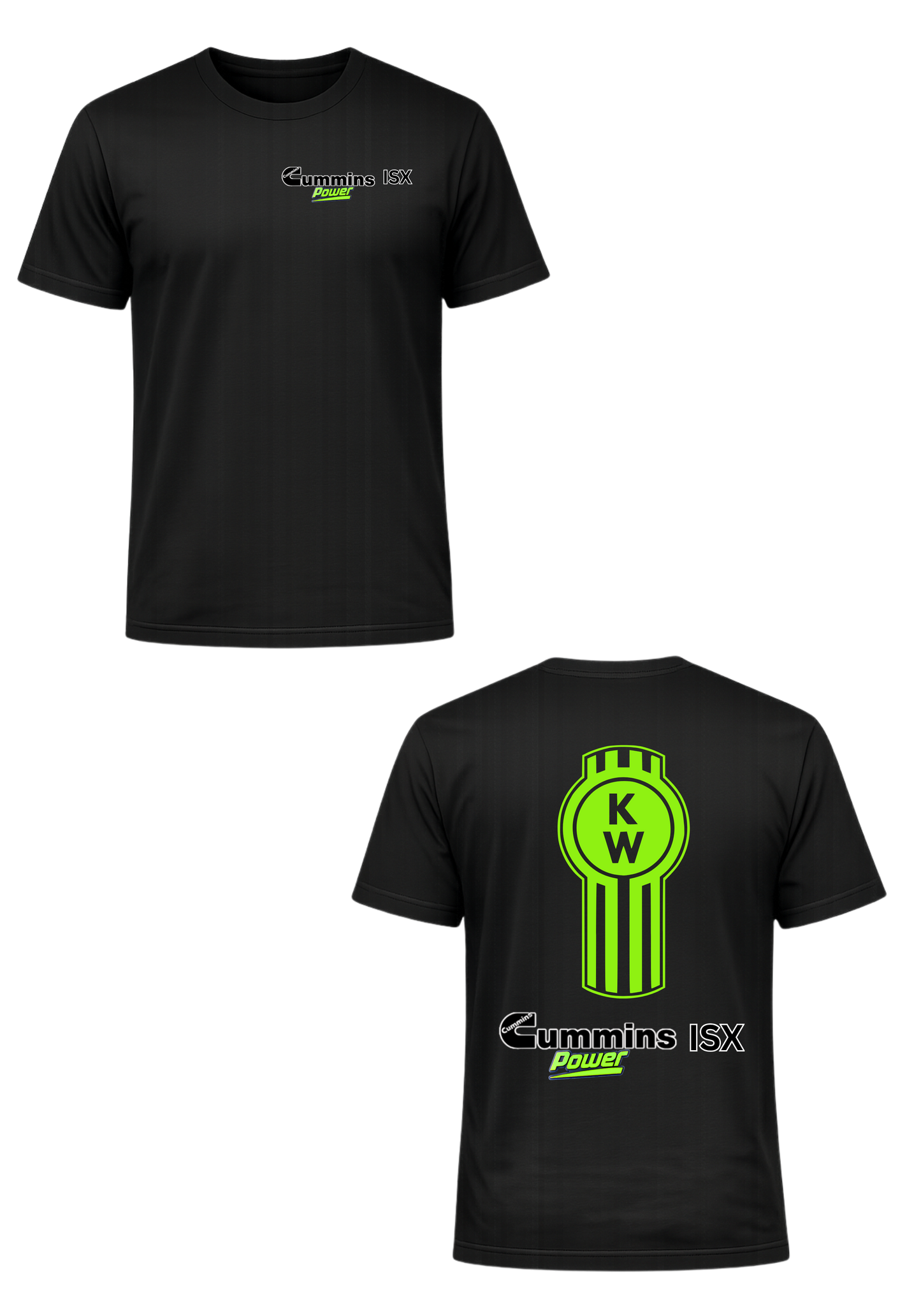 Lime Green Kenworth ISX Tee