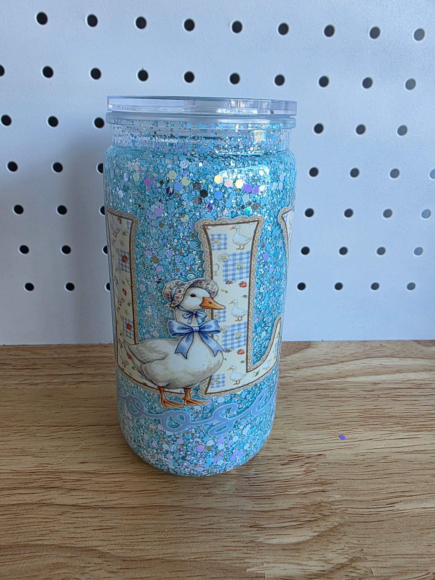 16oz Acrylic Snowglobe - Silly Goose