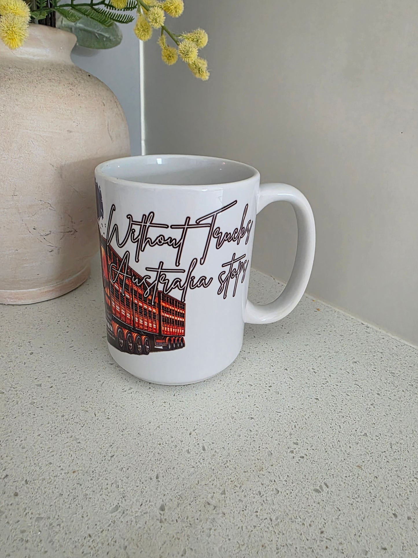 Without Trucks Australia Stops Coffee Mug 15oz