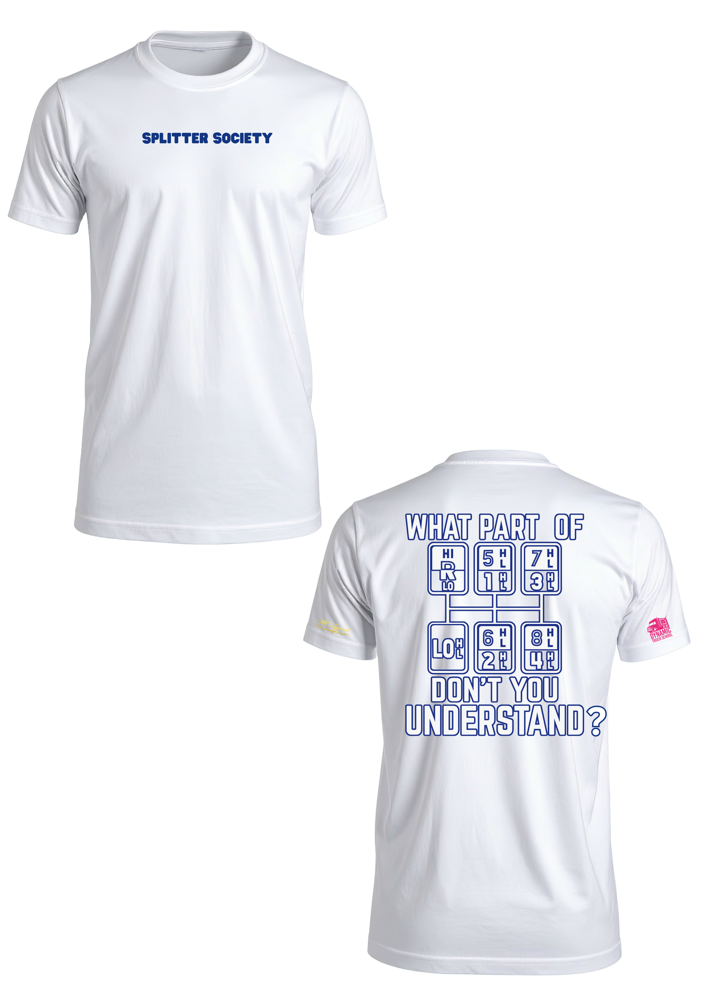 Splitter Society Tee NAVY