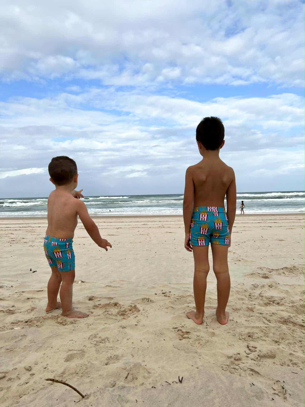 Boys Swim Shorts - Fries