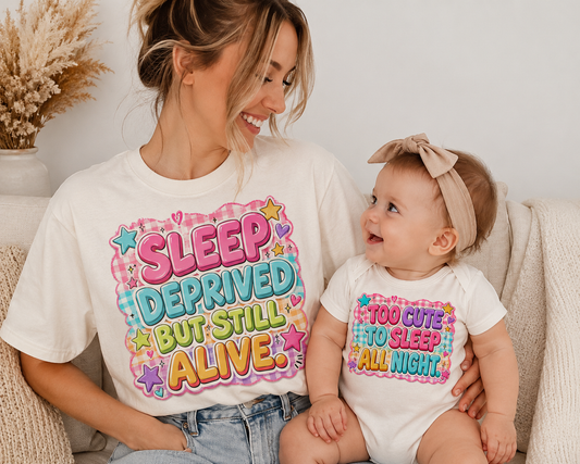 Mumma & Mini Bundle Black White