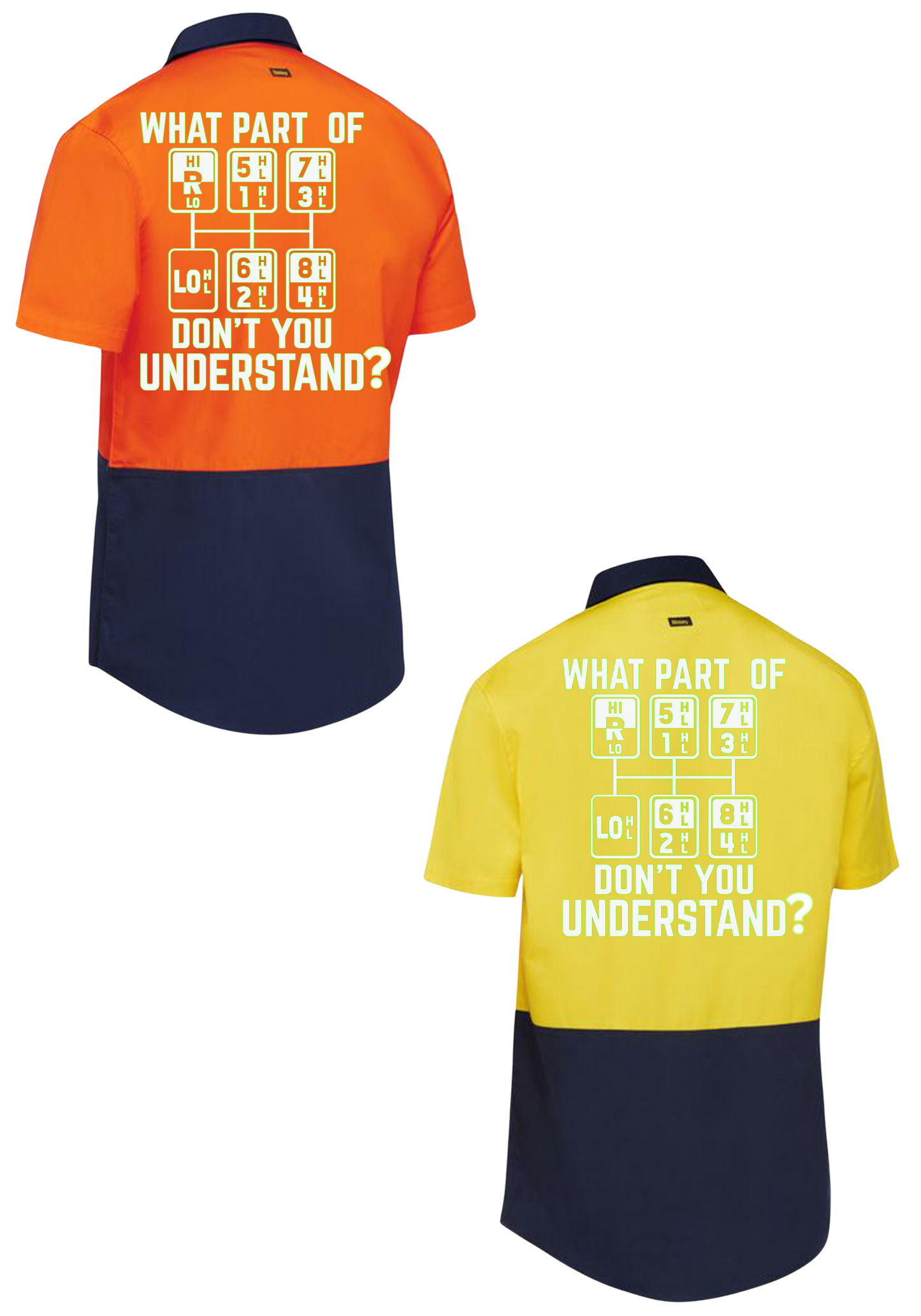Splitter Society Hi-Vis Work Shirt Short Sleeve