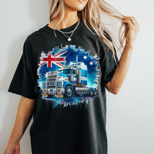 Blue Trucker