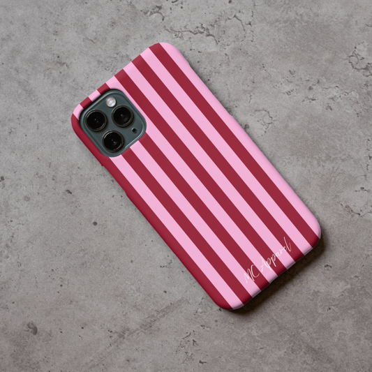 Pink & Red Stripe