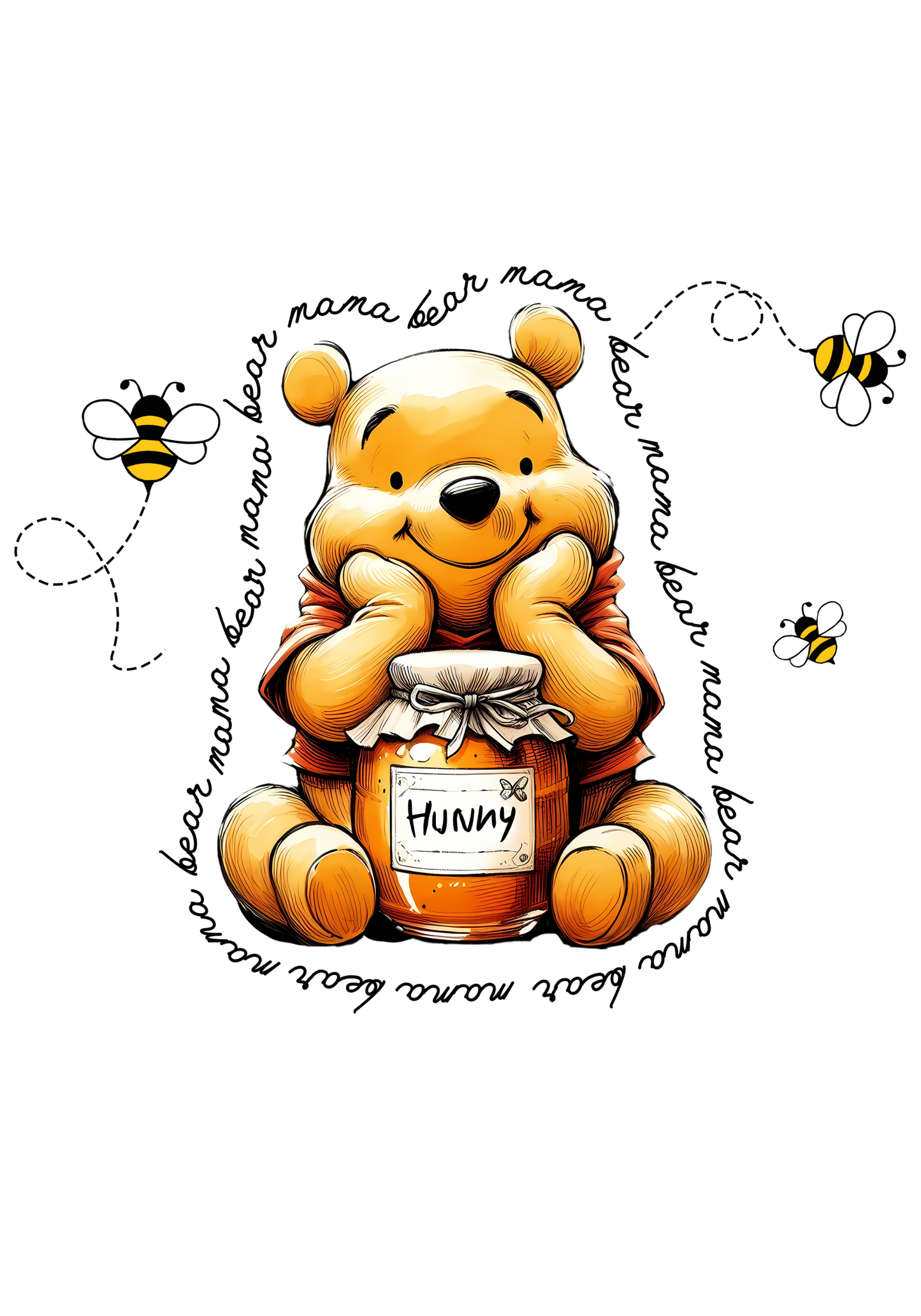 Crewneck - Mama Bear Pooh