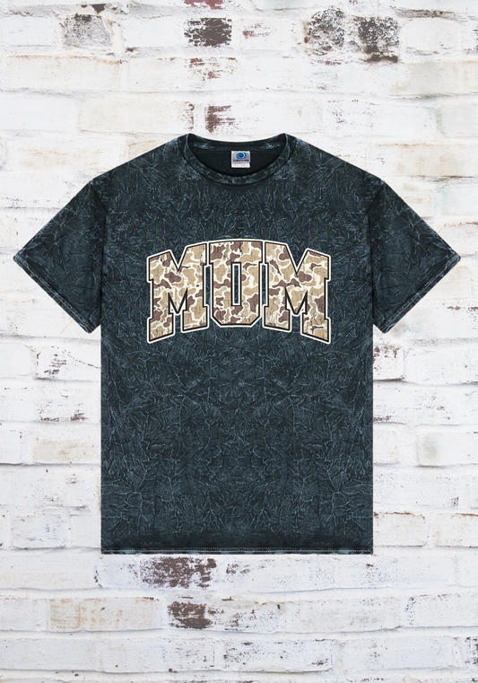 Mineral Tone Tee - Camo Mum