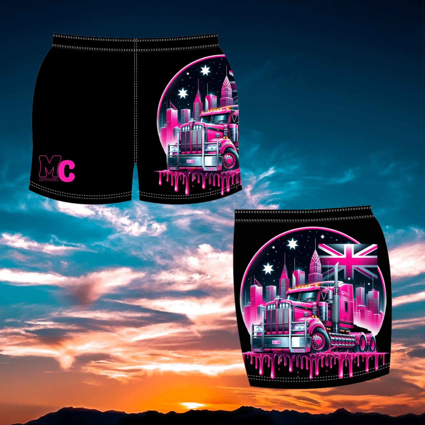 Pink Trucker Short - PRE ORDER