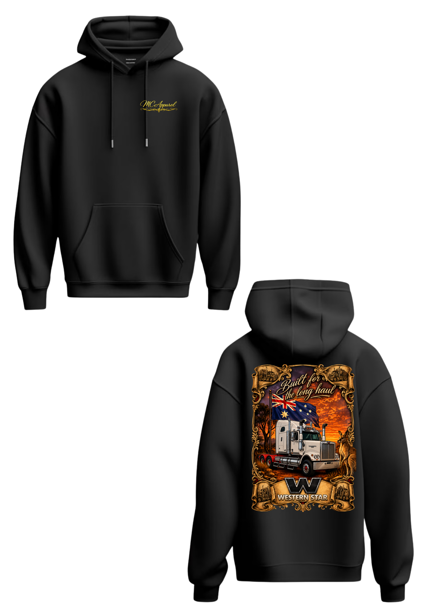 Western Star - Built for the long haul Hoodie