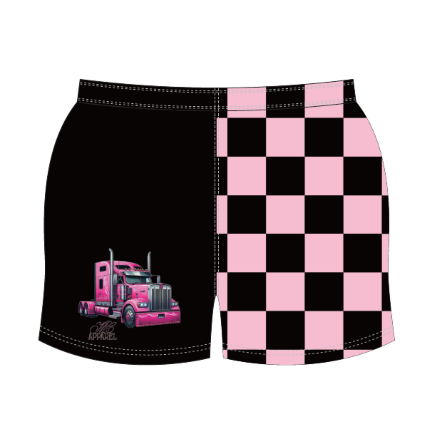 Trucker Girl Footy Shorts - PRE ORDER