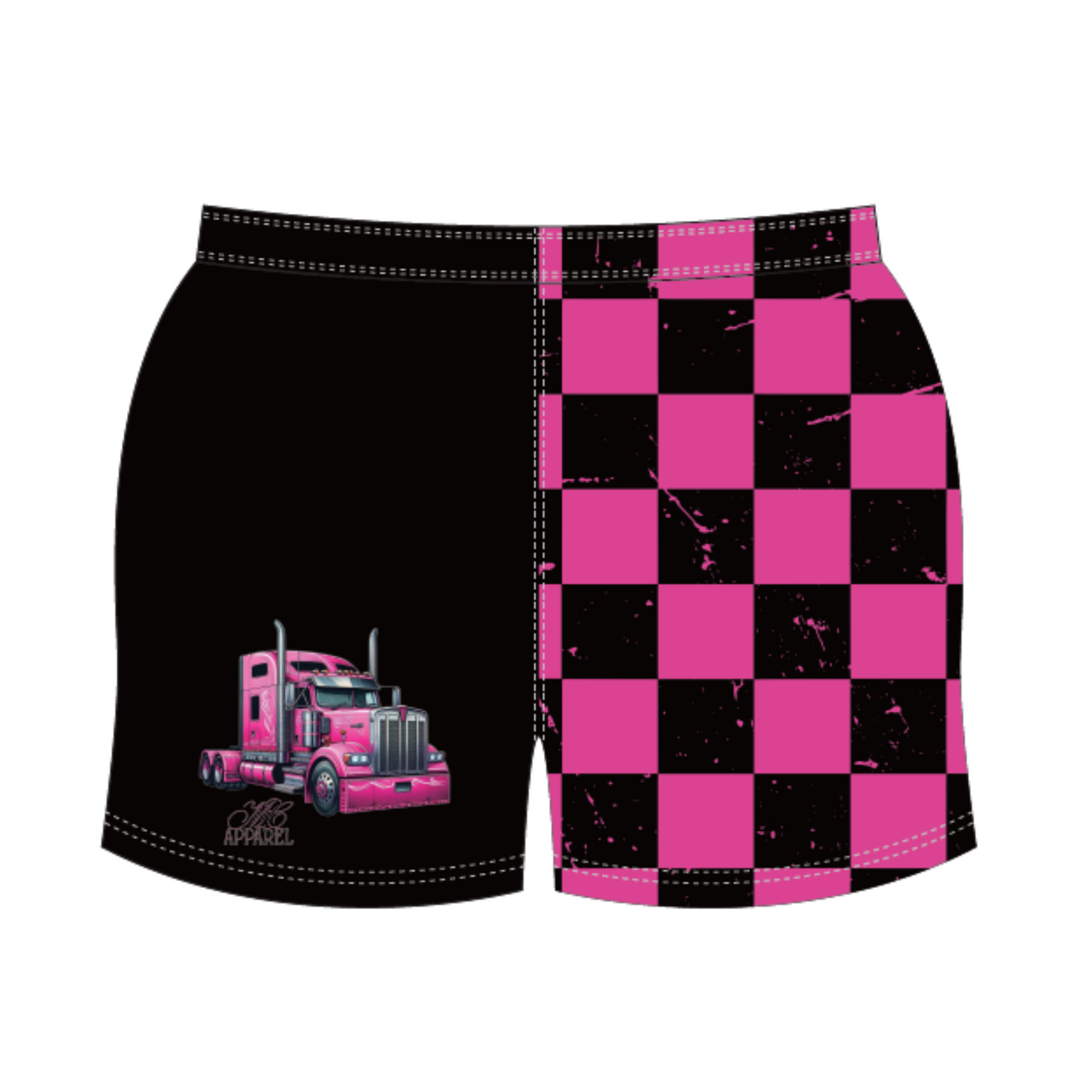 Trucker Girl Footy Shorts - PRE ORDER