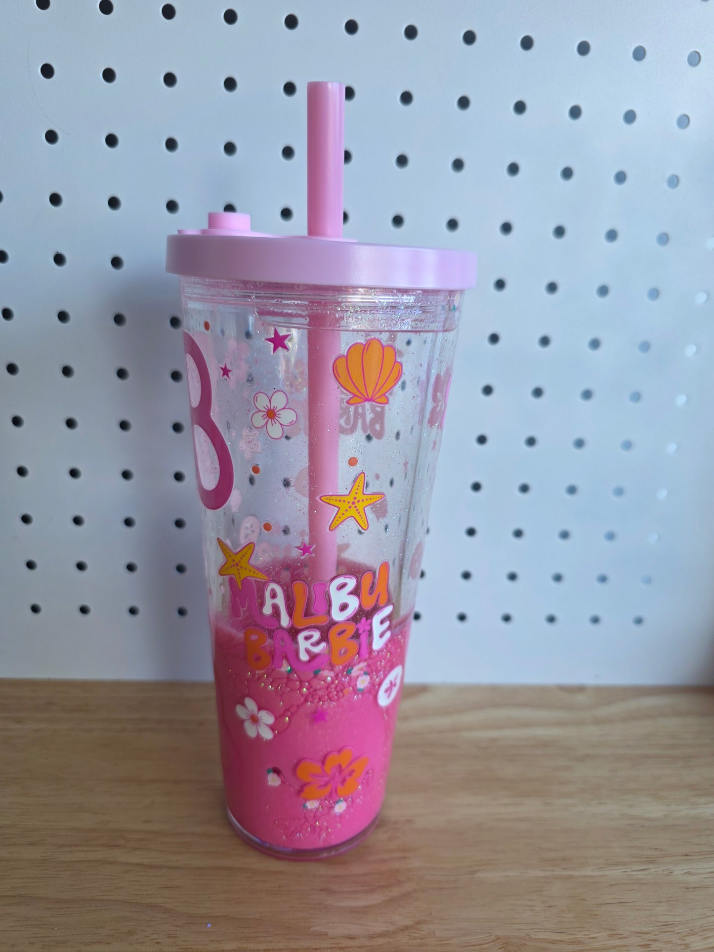 24oz Acrylic Lava - Malibu Barbie