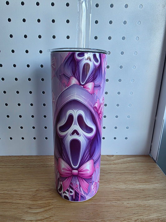 Ghost Face 20oz Tumbler