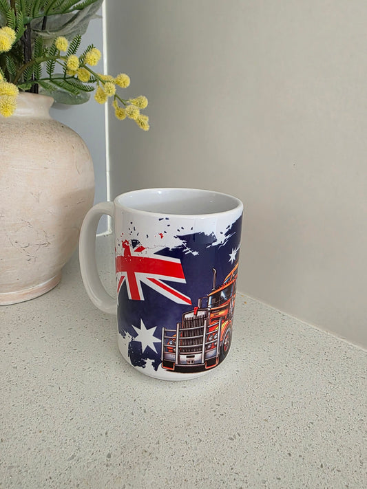 Without Trucks Australia Stops Coffee Mug 15oz