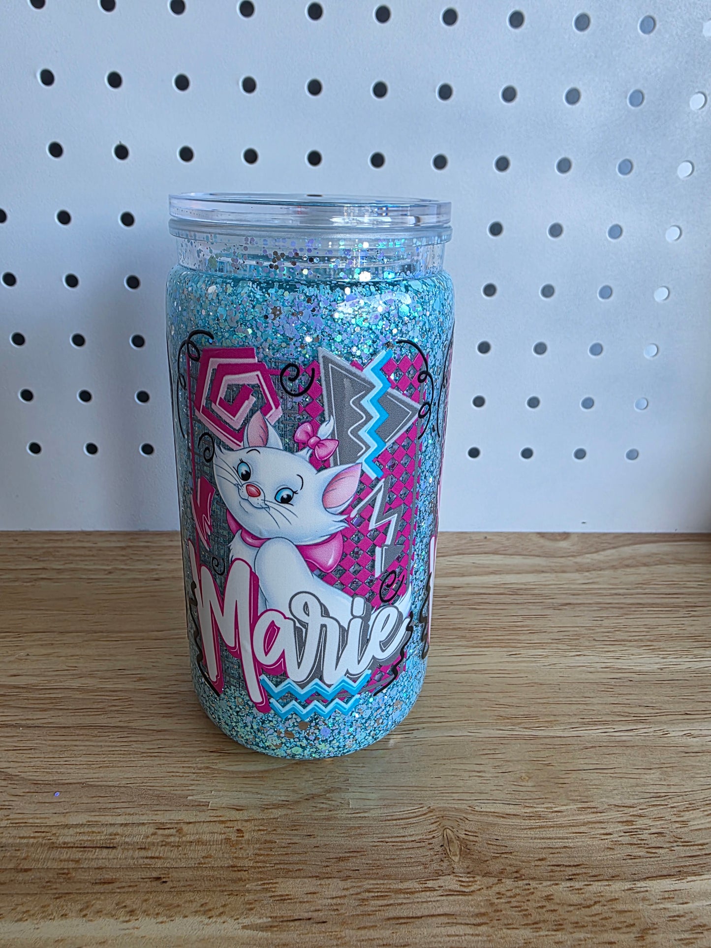16oz Acrylic Snowglobe - Marie