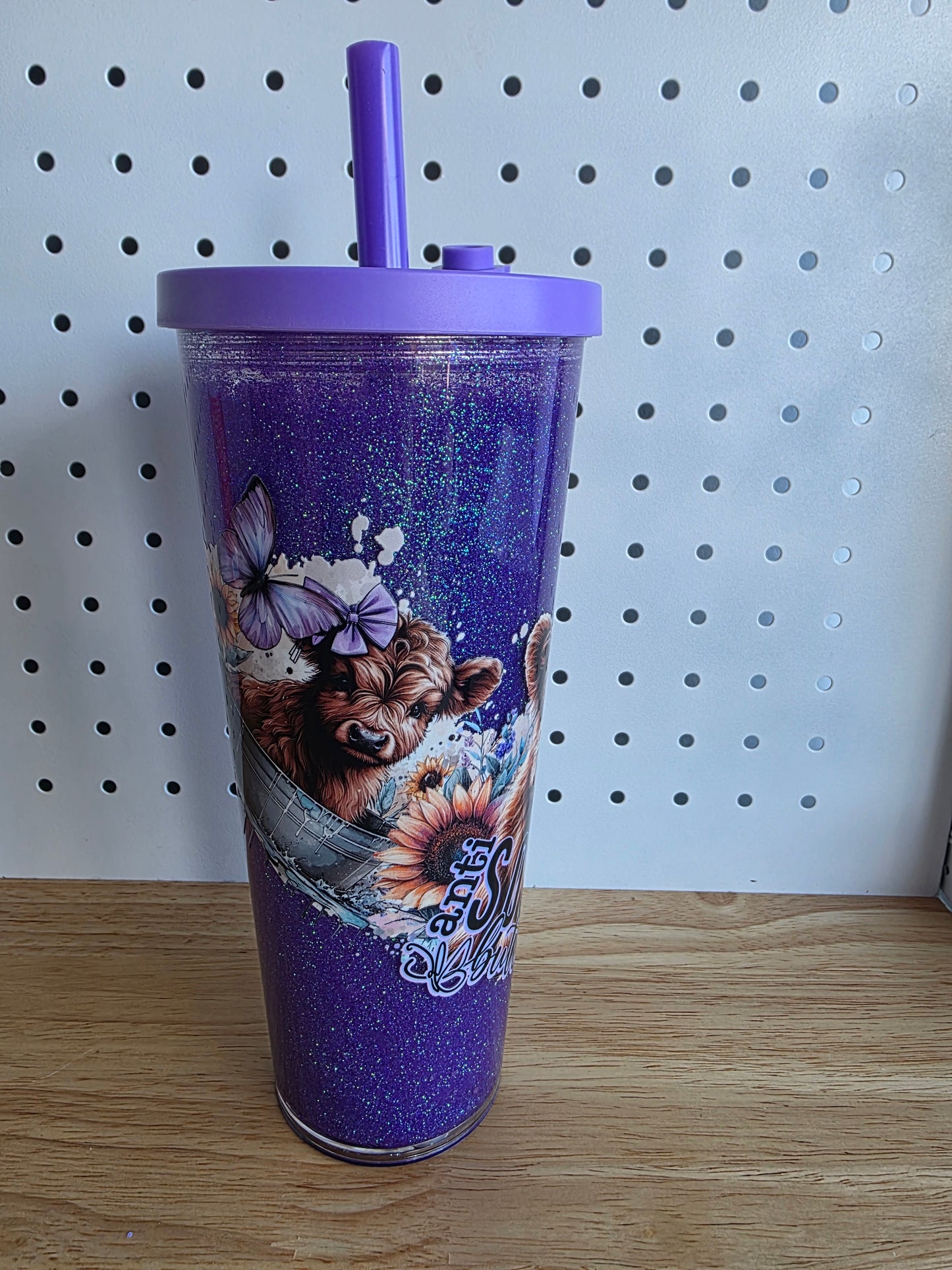 24oz Acrylic Tumbler - Anti Social