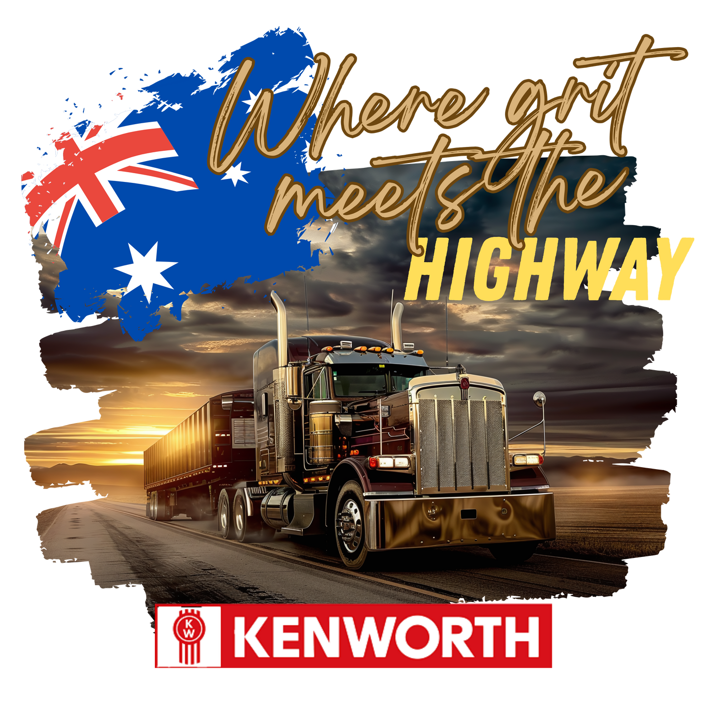 Where GRIT meets the Highway Tee