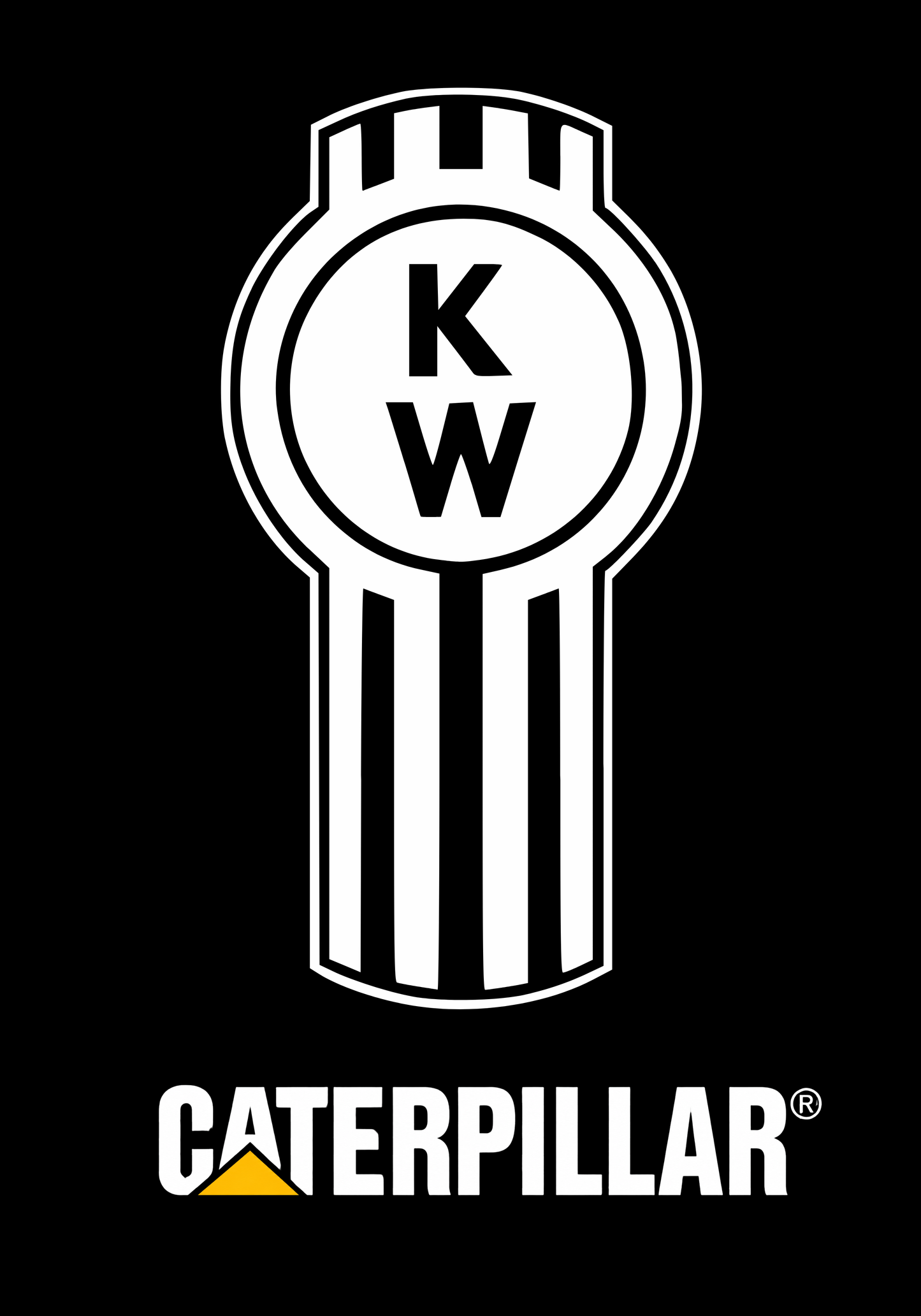 Kenworth CAT White - PRE ORDER